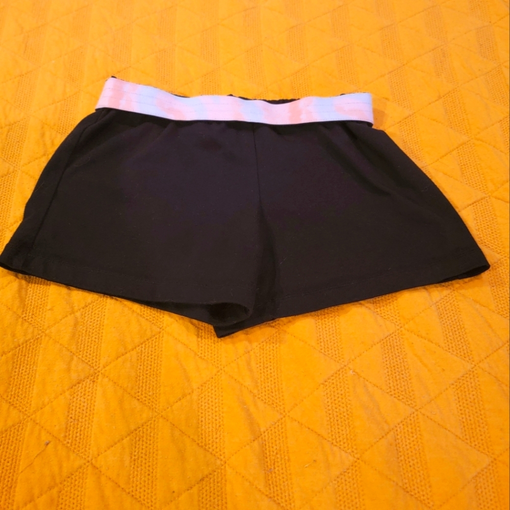 Girls black shorts